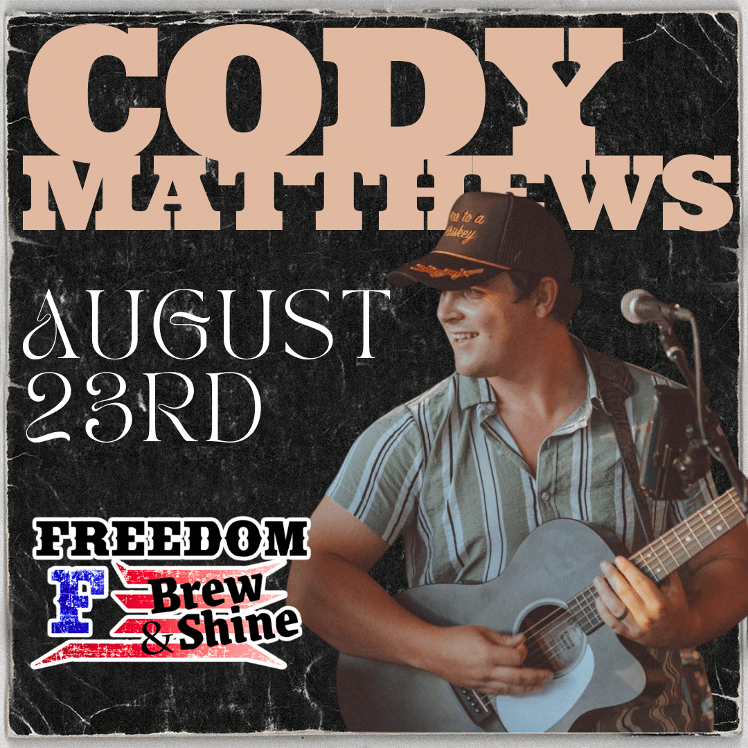 Live Music: Aug.23-Cody Matthews