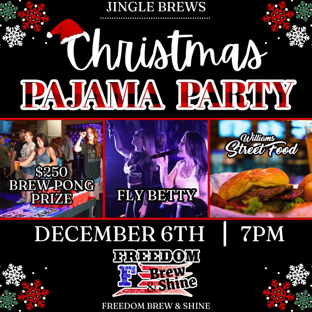 Jingle Brews Christmas Pajama Party